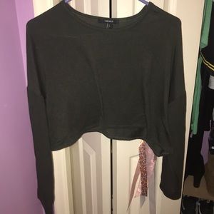 Long Sleeve Crop Top